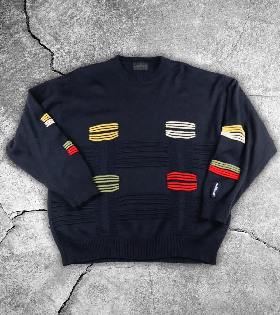 Carlo Colucci Pullover Stripes